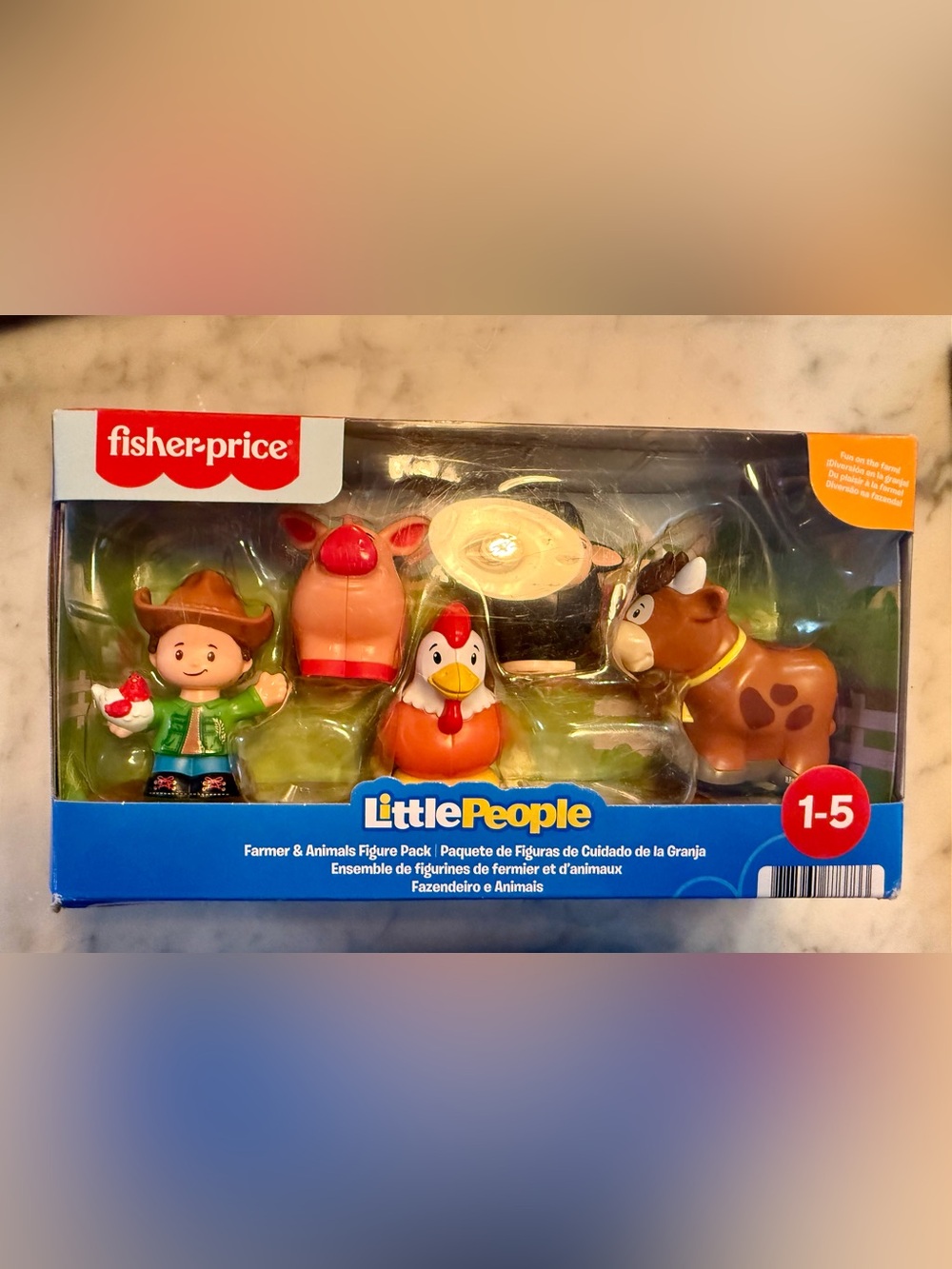 Fisher-Price Little People Farmer & Animals Figure toys in original packaging
